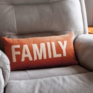 New Large Family Corduroy Pillow
